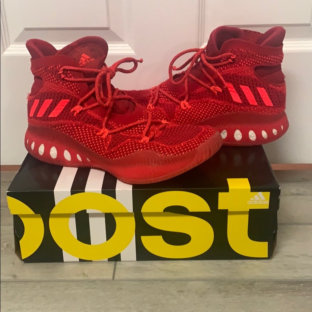 Adidas crazy explosive primeknit - Solar Red